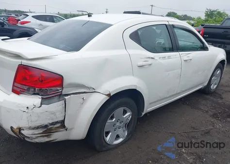 2008 Dodge Avenger Se из США, поврежденный, VIN 1B3LC46K88N664079